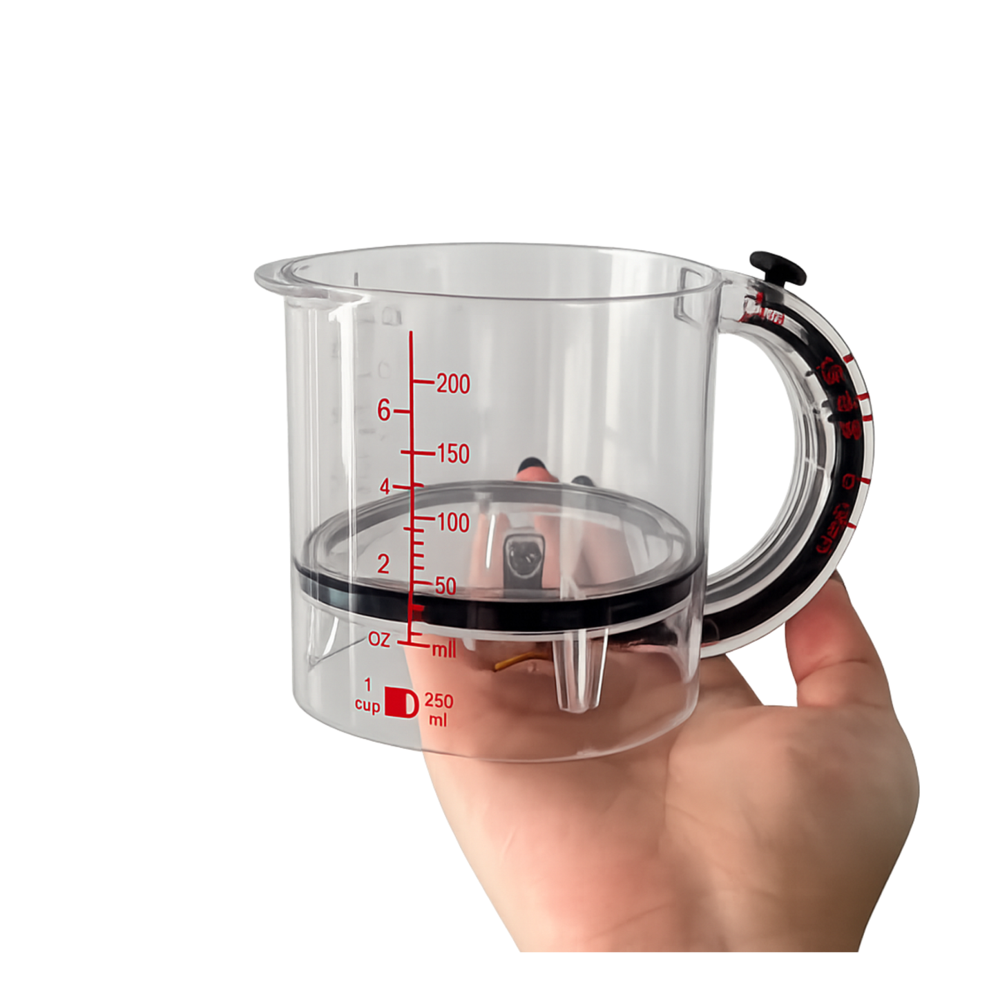 Taza medidora 4 en 1 multifuncional ajustable