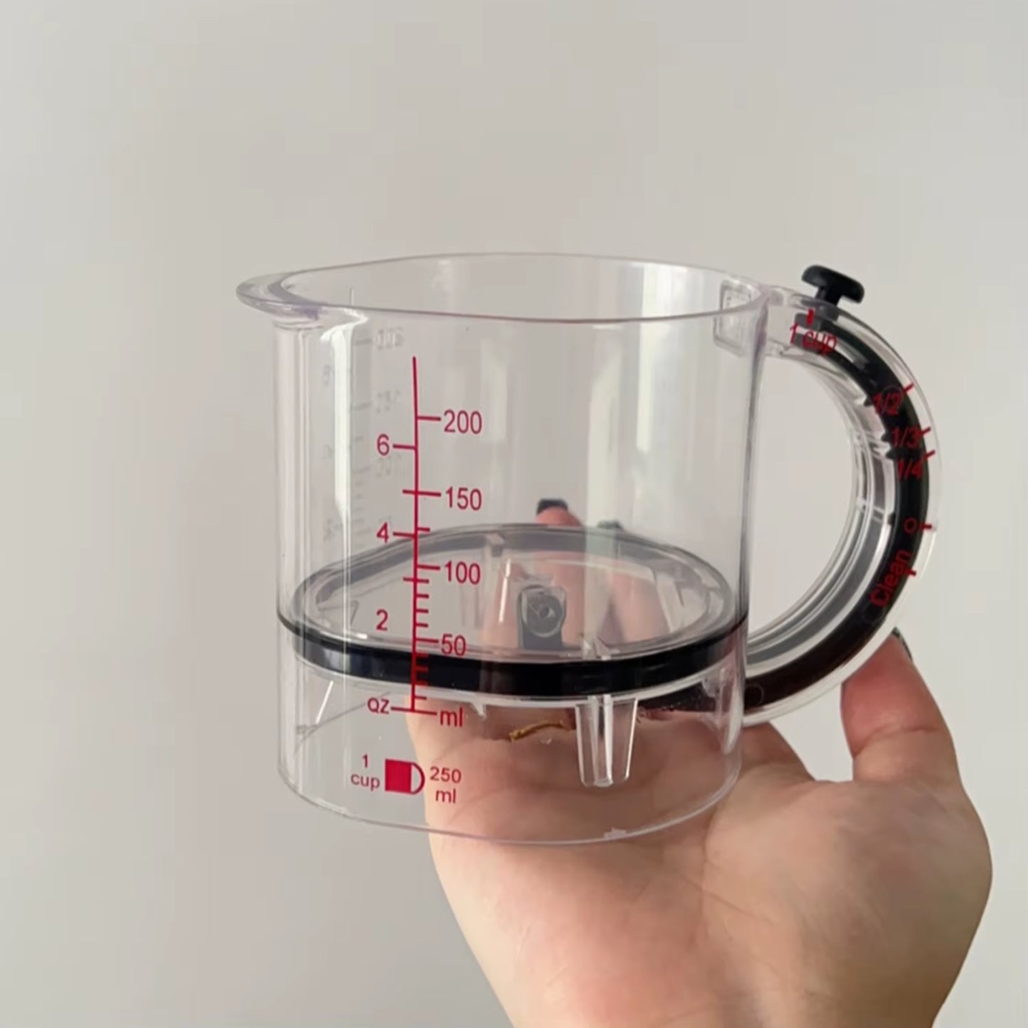 4-IN-1 Measuring Cup Adjustable Multifunctional Measuring Cup with Scraper-Style Seal Base Kitchen Cube Cups Tools for Cooking